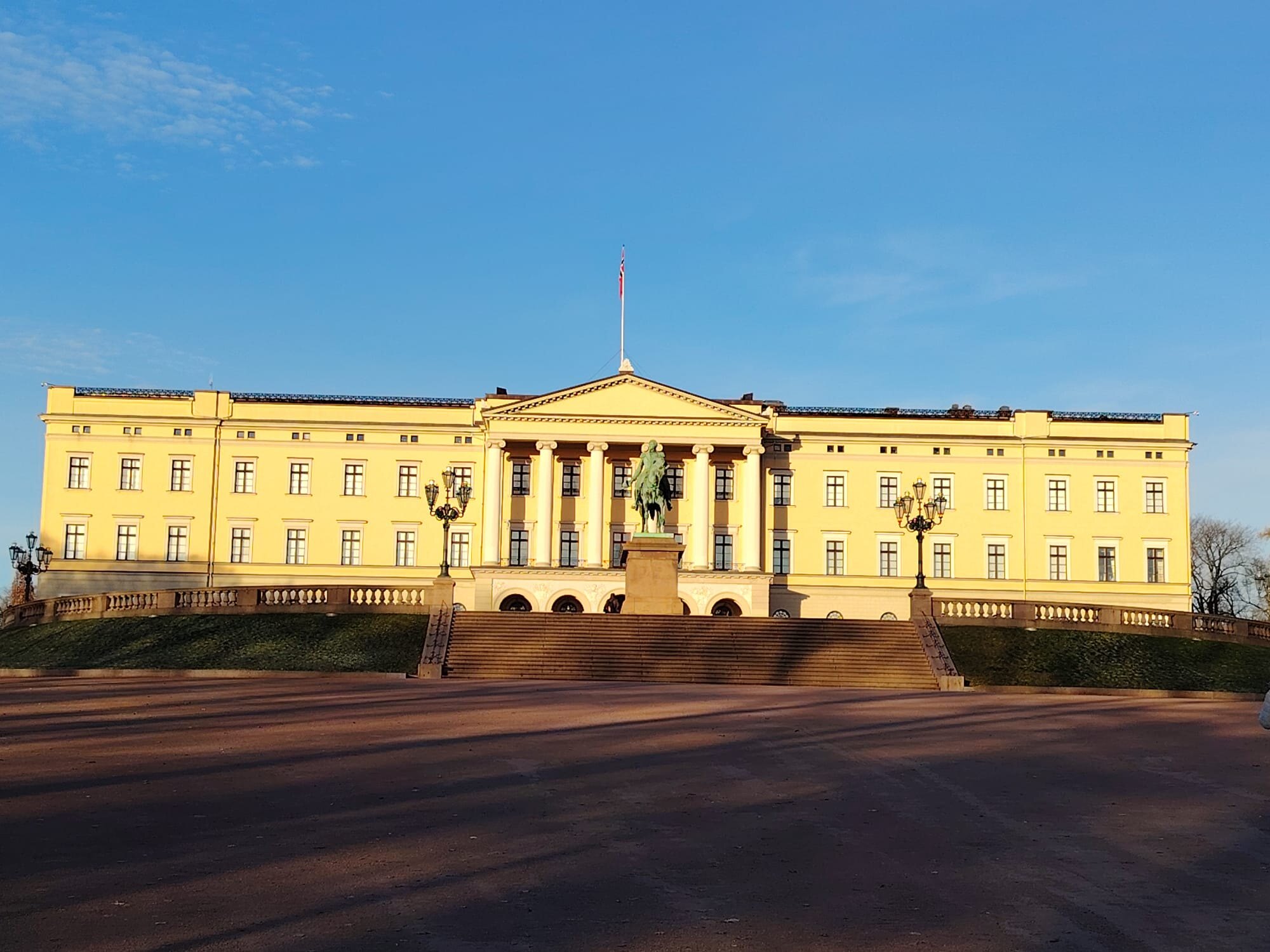 The Royal Palace in Oslo